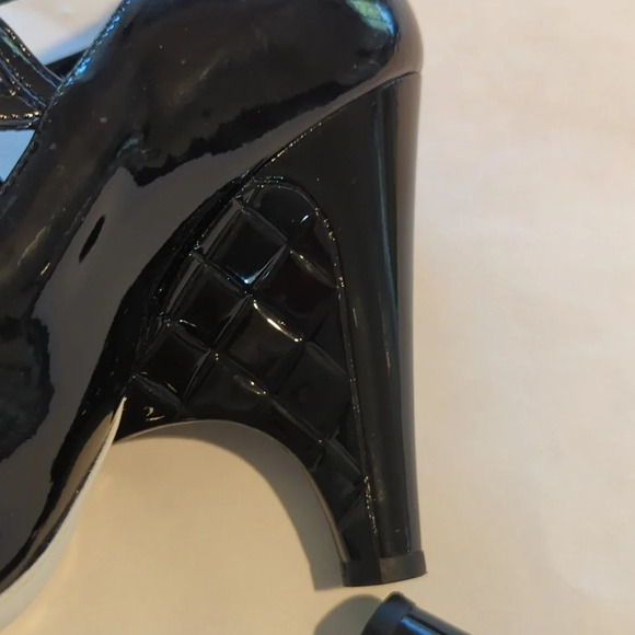 CHANEL quilted Mary Jane leather heels vintage 2007 collection - Picture 8 of 10